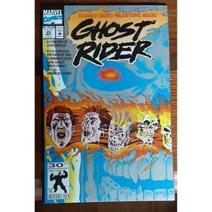 NEW, NEVER READ Near Mint GHOST RIDER #25 MARVEL 1992  MIDNIGHT SONS MORBIUS